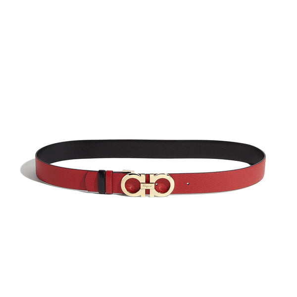 Reversible And Adjustable Gancini Belt